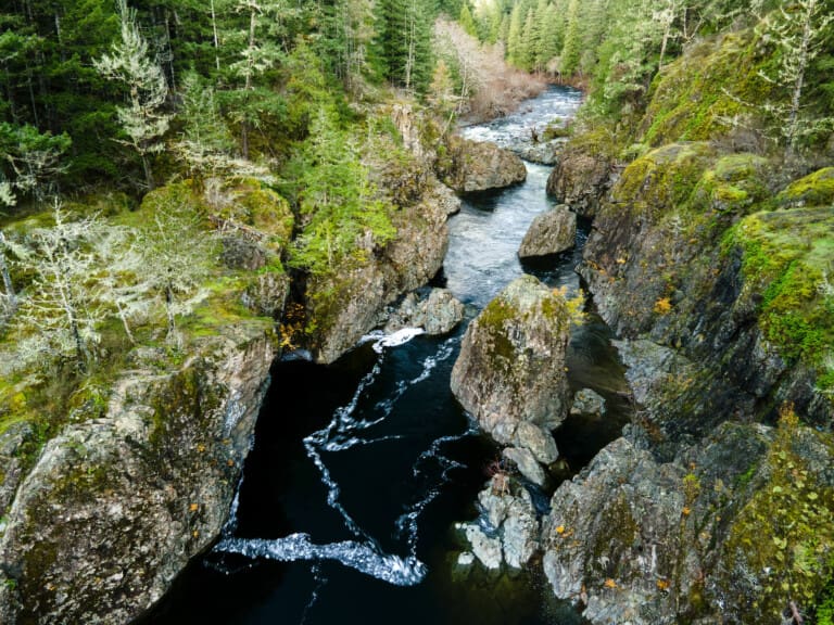 20 Sooke Pot holes